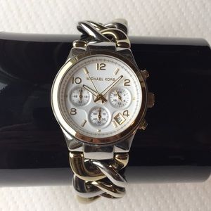 Michael Kors Gold and Silver Watch